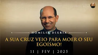 A sua cruz veio para moer o seu egoísmo! (Pe. Paulo Ricardo - Homilia - 11/02/2025)