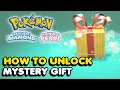 How To Unlock MYSTERY GIFT Option In Pokemon Brilliant Diamond Pokemon Shining Pearl