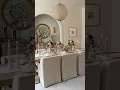 Easter tablescape