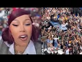 Download Lagu Cardi B Underestimates Huge Crowd Outside Her Bodega Pop Up! 😱