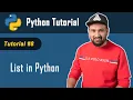 Python Tutorial - 8 Python Tutorial For Beginners In Hindi list in Python