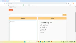 MARKDOWN NOTES TAKER APPLICATION