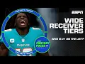 Field Yates Wide Receiver Tiers - Who is WR1 Fantasy Focus