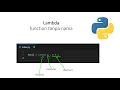 Belajar Lambda di Python