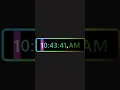 Live Animated Clock using html and Css and JavaScript UI design Codingpolar