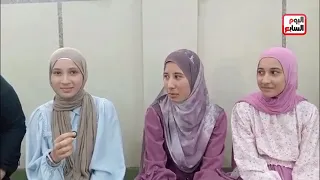 حبيبة وروفيدا وهمس شقيقات أصواتهن ماسية في تلاوتهن لكتاب