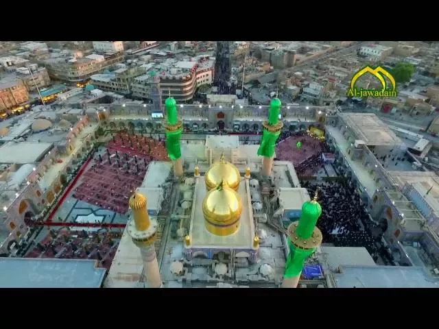⁣#حصرياً #خاص_قناة_الجوادين  لحظة افتتاح منائر الإمامين الجوادين عليهما السلام
