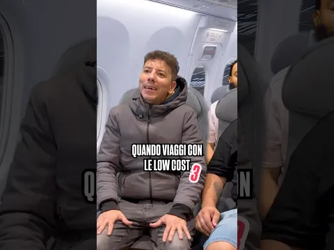QUANDO VIAGGI CON LE LOW COST Pt.3 #danielecondotta #comedy