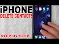 Download Lagu ✅  How To Delete Contacts In iPhone 🔴