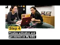 Finish account setup ASURITE activation ASU Online
