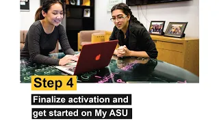 Finish account setup ASURITE activation ASU Online