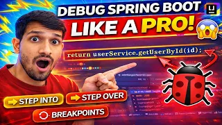 Debug Spring Boot Like a PRO IntelliJ Step-by-Step Tutorial Spring Boot Debugging Guide