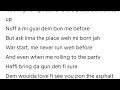 Masicka- They Don’t Know Lyrics |Official  Audio