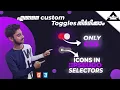 CSS only toggle buttons Custom CSS toggle buttons Malayalam AL TECHIE