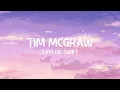 Tim McGraw - Taylor Swift (lyrics)