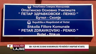 BDI: VLEN ME ZGJIDHJE DISKRIMINUESE PËR NXËNËSIT SHQIPTARË NË BUTEL