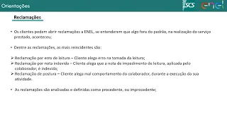 11.T.L - Reclamações