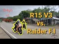 Download Lagu LADY RIDER IN R15 V3 VS. RAIDER F.I | AUBREE MILLER | LADY RIDER | KASPEED | SPEED TEST |
