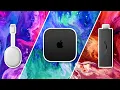Apple TV 4K Google Chromecast Amazon Fire TV quelle est la meilleure box tele