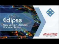 Eclipse - New Version Changes Documentation