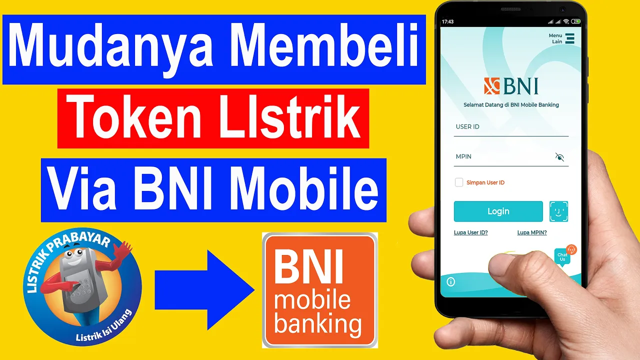 Pembelian Token Listrik Via Aplikasi BNI SMS Banking Tanpa Perlu Menghafal Format SMS