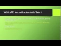 WGU AFT2 Accreditation Audit Task 1