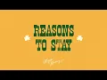 Megan Moroney - Reasons to Stay (Lyric Video)