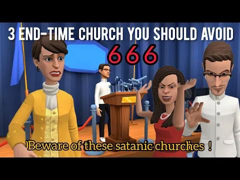 Download MP3 EXPOSING 3 END TIME CHURCHES 666 !!!  BEWARE, THEY ARE ANTI-CHRIST (CHRISTIAN ANIMATION)