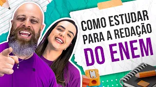 Como EU RECOMENDO que você ESTUDE para a REDAÇÃO do ENEM