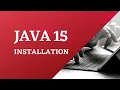 Java15 Installation Windows Operating System