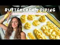 How to Pipe Buttercream for Beginners Cake Decorating 101