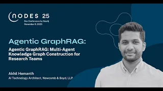 Thumbnail for Agentic GraphRAG: Multi-Agent Knowledge Graph Construction for Research Teams video