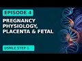 Pregnancy Physiology Placenta Fetal Development USMLE Step 1