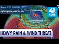 KSHB 41 Weather Blog Thunderstorm Chances Every 2-3 Days Update on Next Severe Threat
