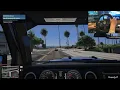 Download Lagu GTA 5 Uber driving with JEEP RUBICON WITH G29 STEERING WHEEL