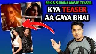 Download SRK And Suhana King Movie Teaser | SRK \u0026 Suhana Khan D'yavol Teaser Review #king #srk MP3