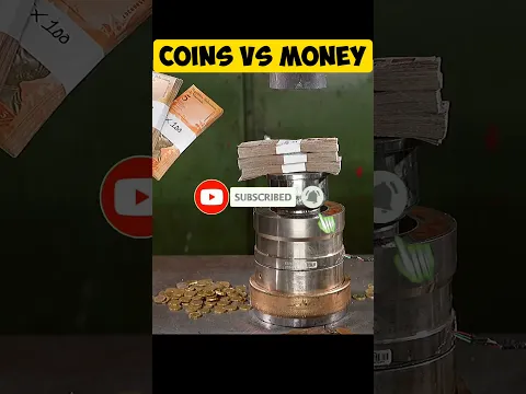 COINS VS PAPER MONEY | WHO IS STRONG