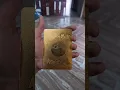 Pikachu Mega Charizard Y Golden card