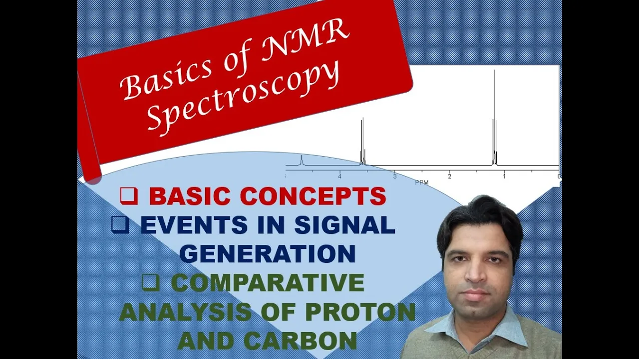Basics of NMR Spectroscopy | Events in signal generation | NMR spectroscopy