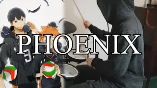 Download Haikyuu!! S4 OP Full (ハイキュー!! TO THE TOP)『PHOENIX/BURNOUT SYNDROMES』Drum Cover (叩いてみた) MP3