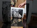 Download Lagu printing a lino-cut! #shorts #linocut #printmaking #blockprint #art