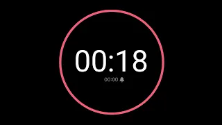 18 Second Countdown Timer iPhone Timer Style