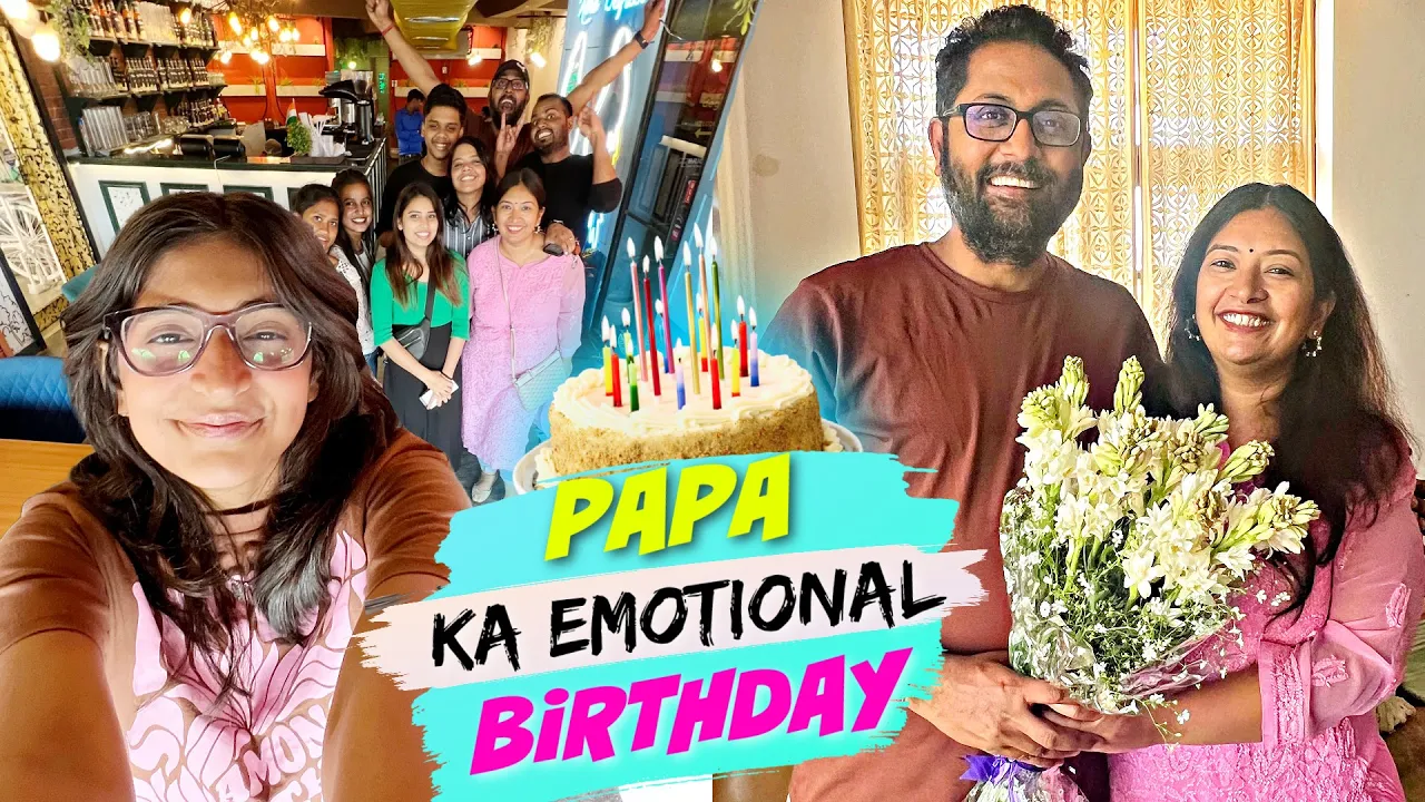 PAPA ka Emotional BIRTHDAY   Birthday Vlog   CookWithNisha