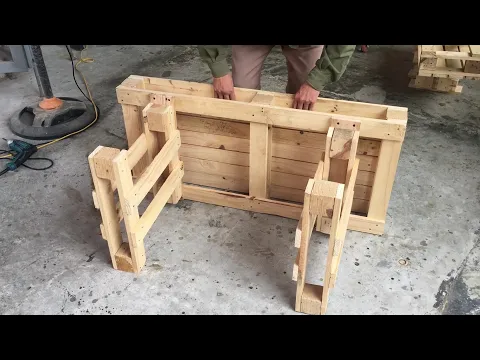 Download MP3 Woodworking Ideas Great From Old Pallets - Diy Picnic Table for Two