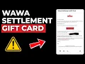 Wawa Settlement Gift Card 2025 - Is Wawa CashStar Gift Card Settlement Legit Email or Scam