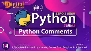 14 - Python Comments Python Tutorial in Hindi