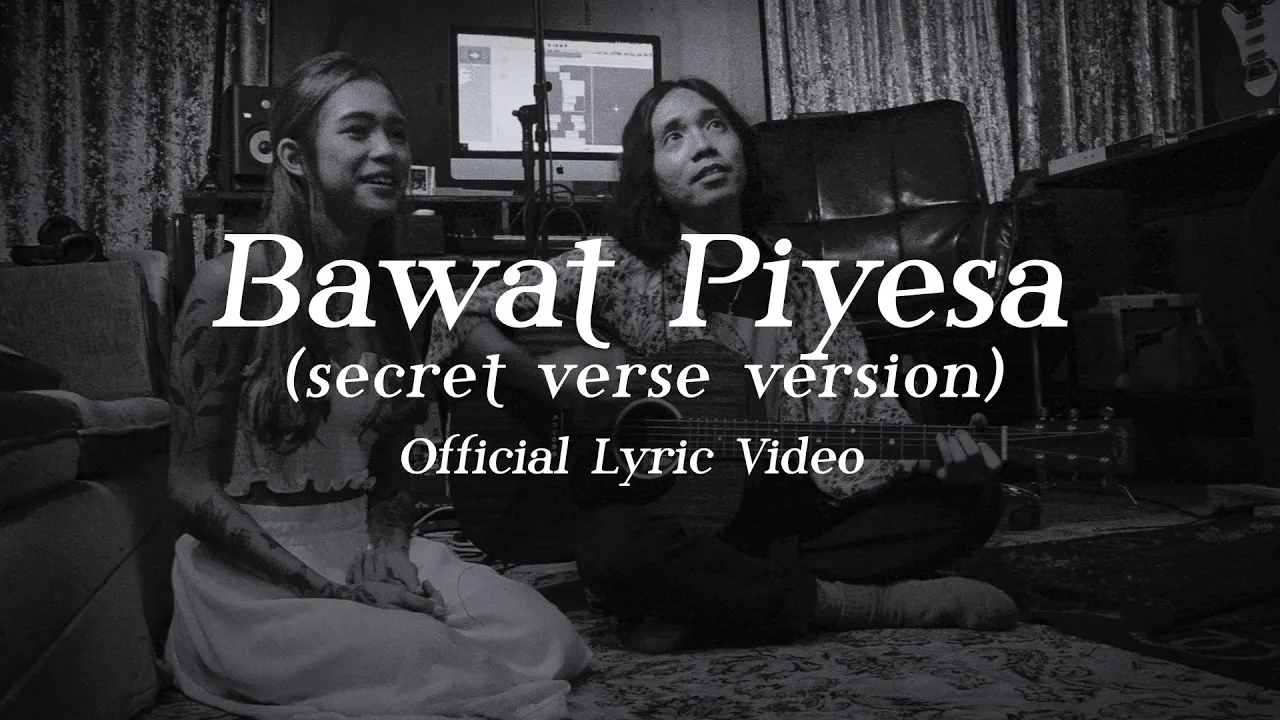 Bawat Piyesa (Secret Verse Ver.) feat. syd hartha (Official Lyric Video) - TONEEJAY