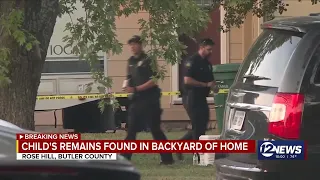 Child s remains found in backyard of Rose Hill home