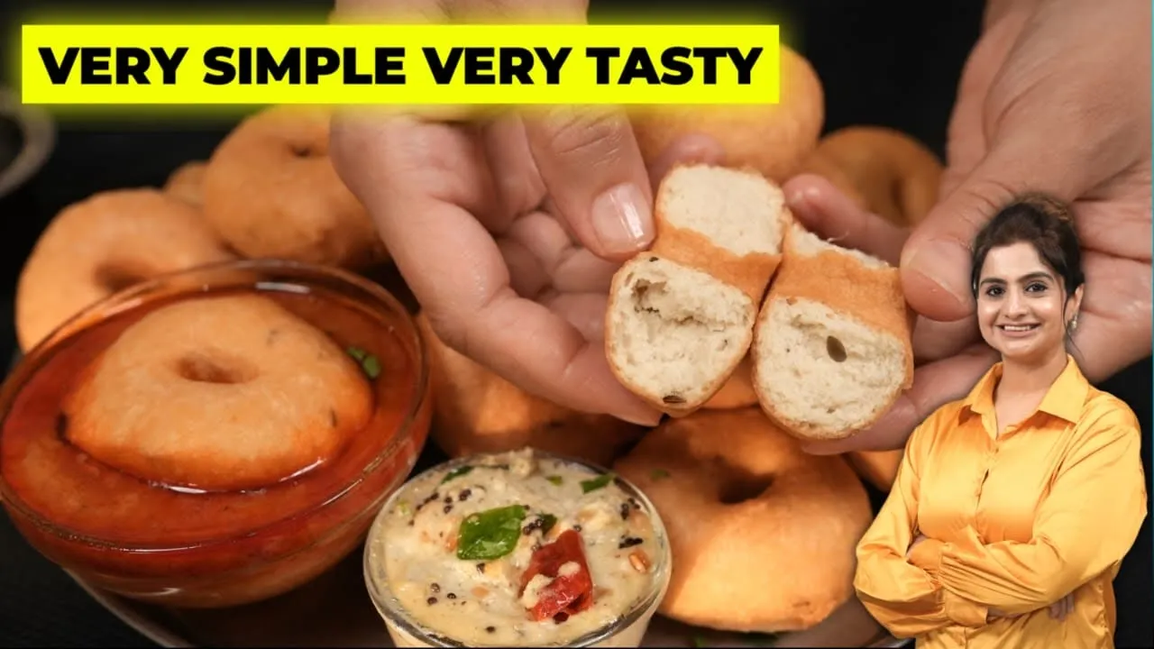 Perfect Crispy Medu Wada - Revealing Secret Tips   South Indian Vada Recipe