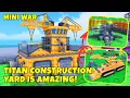 TITAN CONSTRUCTION YARD DEFENSE is BROKEN Mini War Roblox